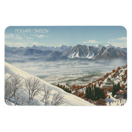 Togari Onsen 戸狩温泉 Nagano 長野 - ímã de geladeira