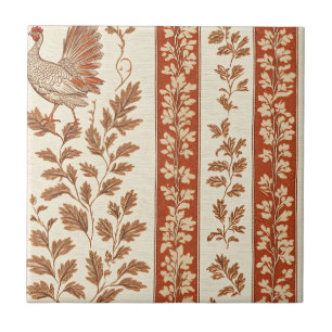 Toile de Jouy Floral com Galo Vintage (8)