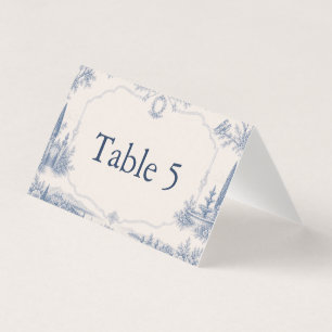 Toile de Jouy Local História Número da Mesa de Cas