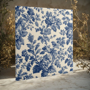 Toile De Jouy Pastoral Campo Floral Motivos