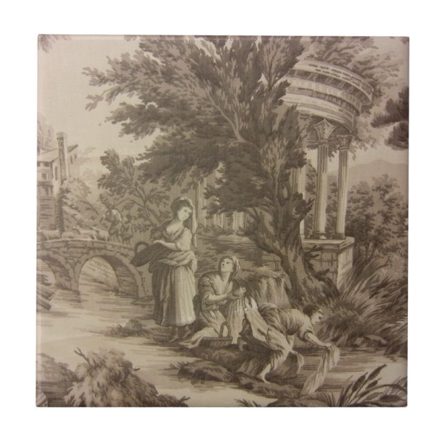 Toile - dia da lavagem no rio (Frente)