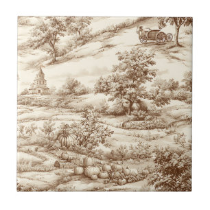 Toile do Campo de Colheita de Abóbora Vintage (9)