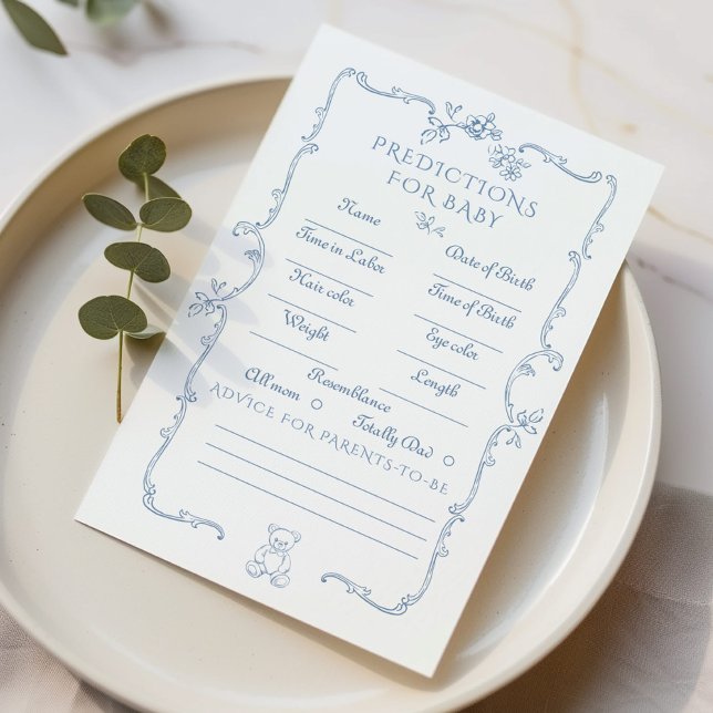 Tóile Ursinho Bebê Predições e conselhos (Criador carregado)