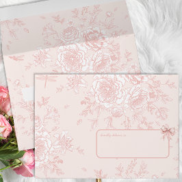 Toile Whimsy Festa de aniversário rosa personaliza