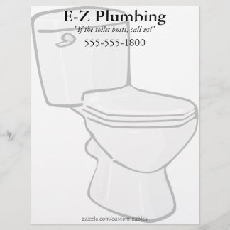 Toilet Letterhead
