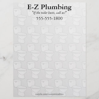 Toilet Letterhead