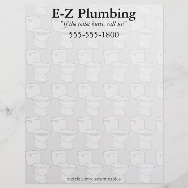 Toilet Letterhead (Frente)