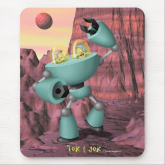 Tok & Jok TokBot vs JokBot Mousepad