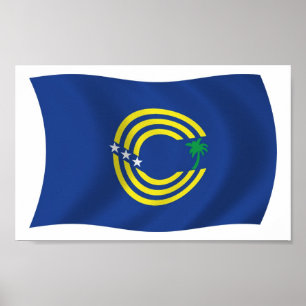 Tokelau Flag Poster Impressão