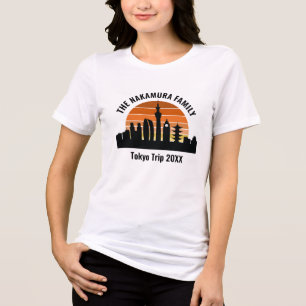 Tokyo Japan Sunset Custom Trip Women's