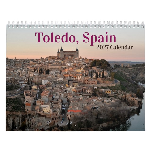 Toledo, Espanha Calendário 2026 (Capa)