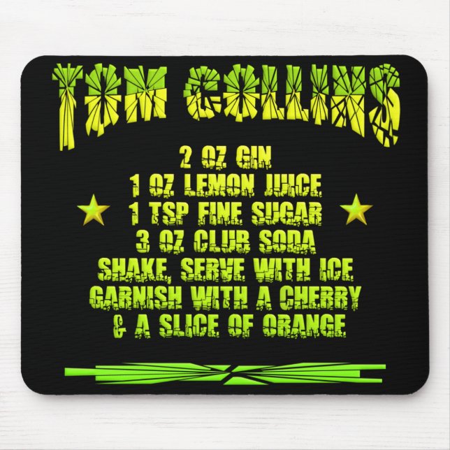 Tom Collins mousepad (Frente)