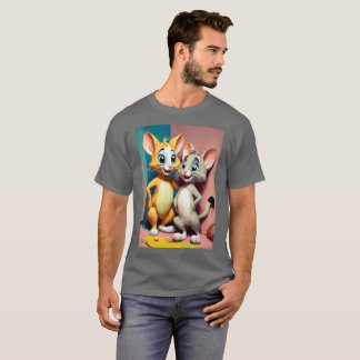 Tom e camiseta jerry