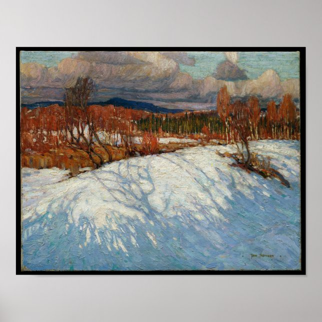 Tom Thomson In Algonquin Park Poster (Frente)