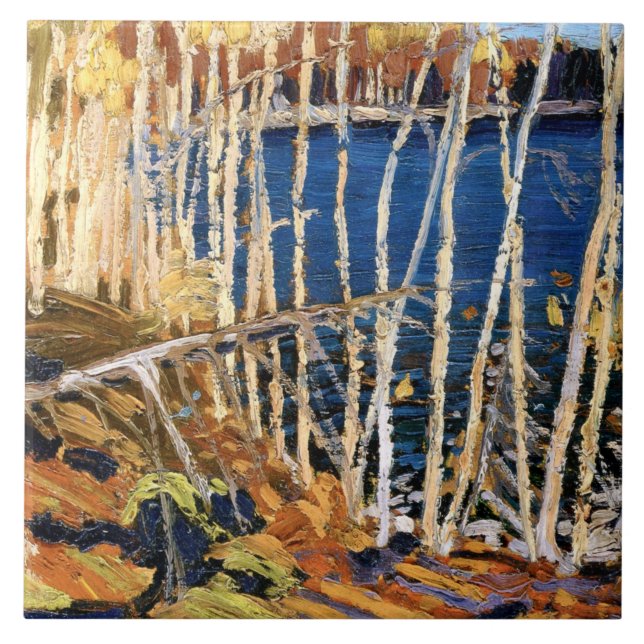 Tom Thomson pintura, Blue Lake, (Frente)