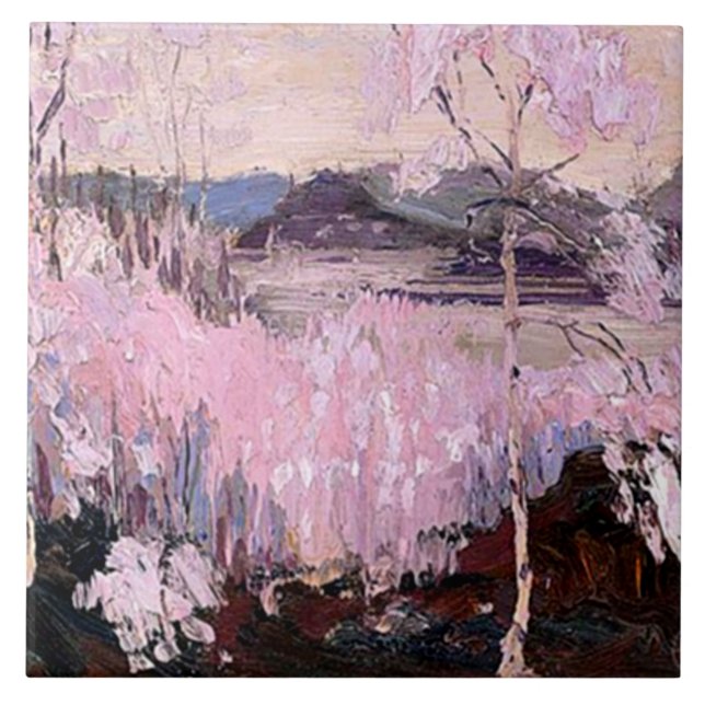 Tom Thomson - Sleet Storm, (Frente)