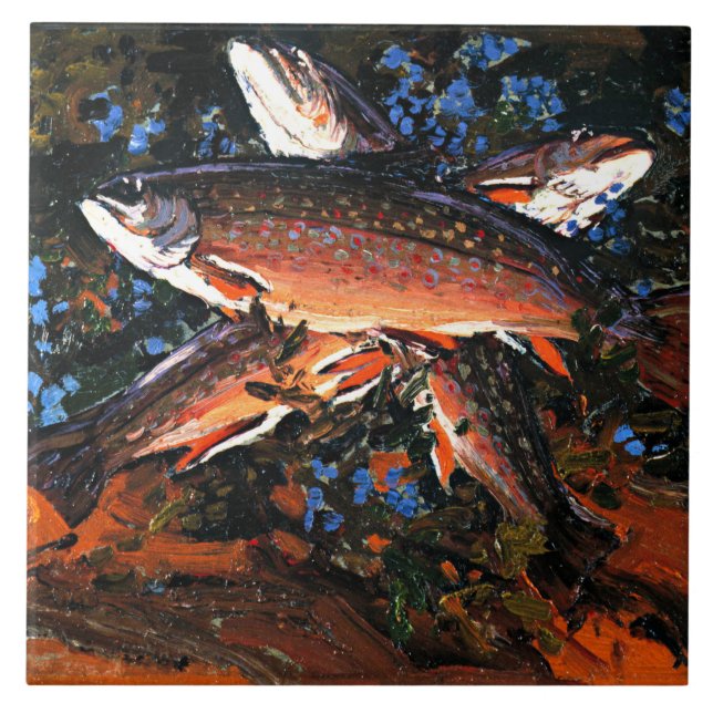 Tom Thomson - Três Trutas (Frente)