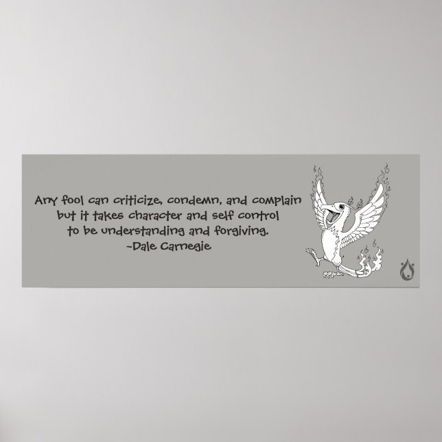 "Toma Caráter" Voyager Poster (Frente)