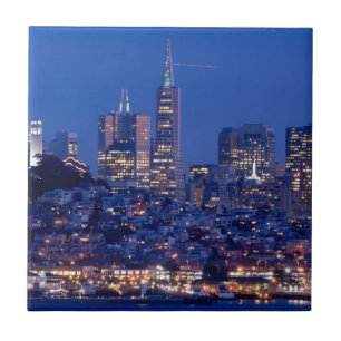 Tomado do telhado da prisão em Alcatraz