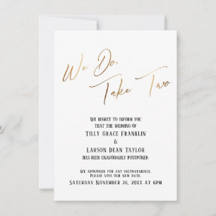 Tomamos Dois: Anúncio Atrasado De Casamento