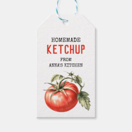 Tomate Ketchup Etiqueta personalizada tomate