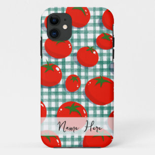 Tomate Personalizado em Capinha de Telefone Xadrez