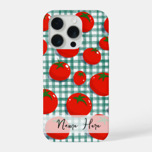 Tomate Personalizado em Capinha de Telefone Xadrez