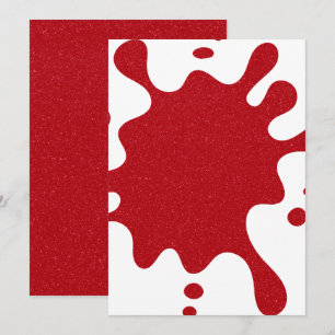 Tomate Red Splash Flat Menu – Personalizável