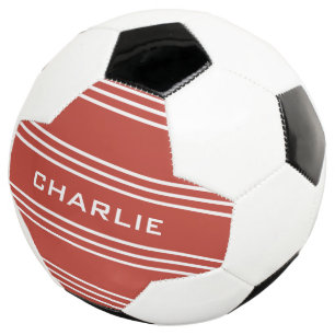 Tomate Red Strips - bola de futebol personalizada