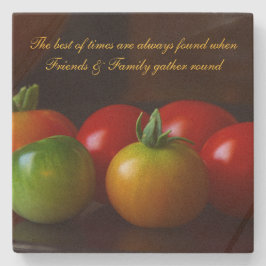 Tomates Amigos e Porta copos de Pedra de Cotação F