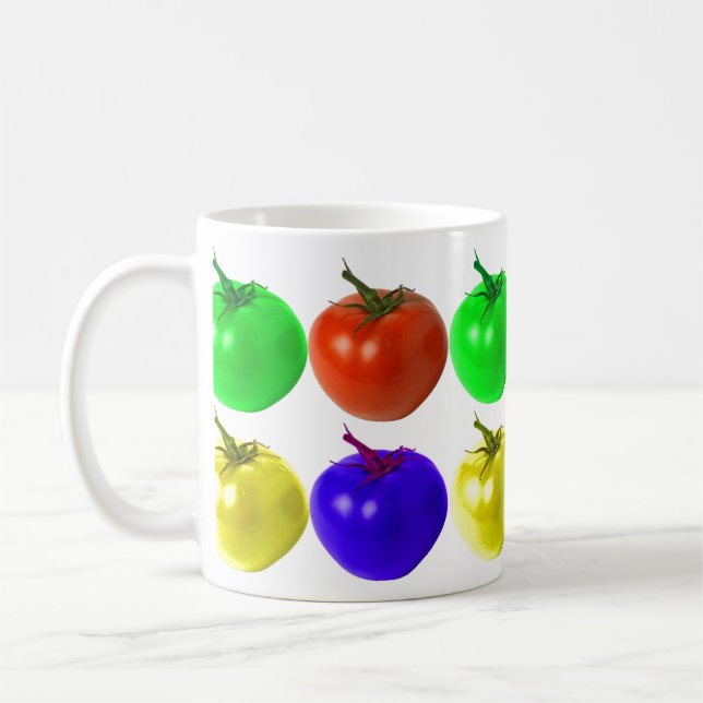 Tomates - caneca do chá/café (Esquerda)