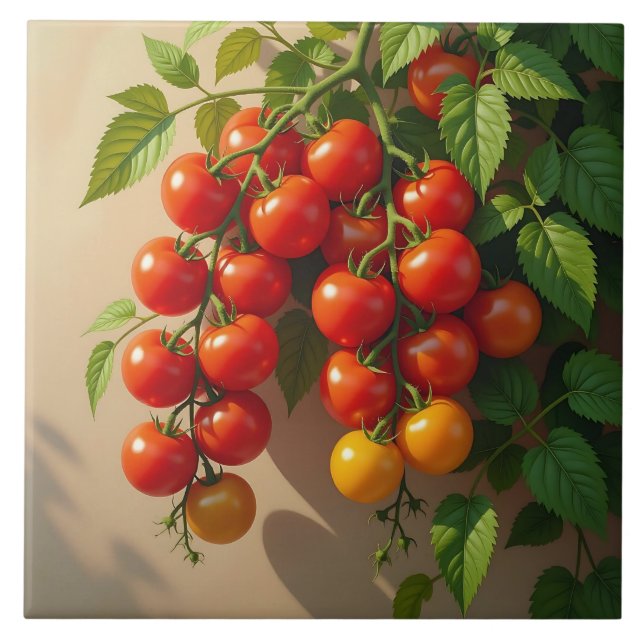 Tomato Plant Gardening Themed Summer Vibes (Frente)