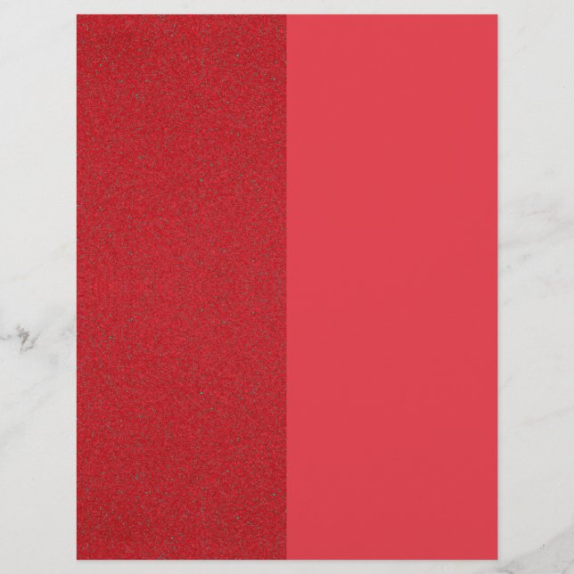 Tomato Red Noise Effect Flyer (Frente)