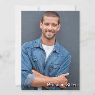 Tome 2 Cartão Comp Promo de Talento do Ator Hollyw