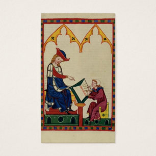 Tome a uma letra o secretário medieval