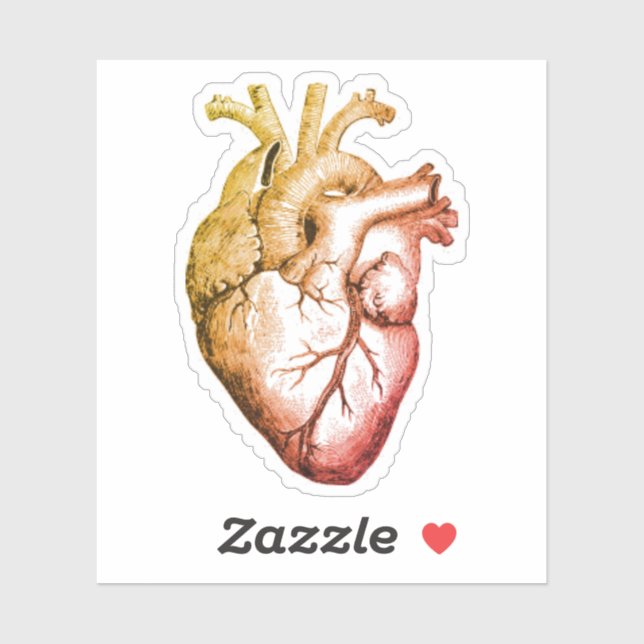 Tome um adesivo do coração (Folha)