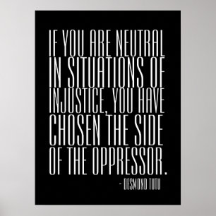 Tome um suporte - poster