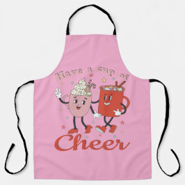 Tome Uma Xícara De Feliz Natal Rosa