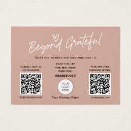 Tonalidades da Terra Script moderno cartões de agr