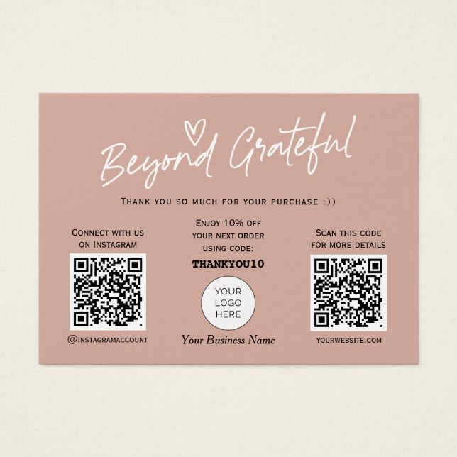 Tonalidades da Terra Script moderno cartões de agr (Frente)