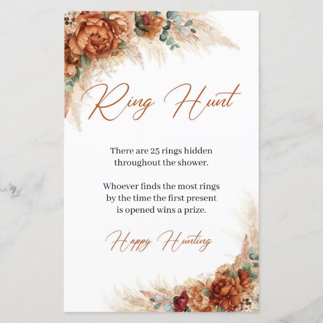 Tonalidades enferrujadas queimadas erva laranja-pa (Frente)