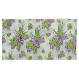 Tonalidades Suculentas de Tons Verdes e Lavandas d