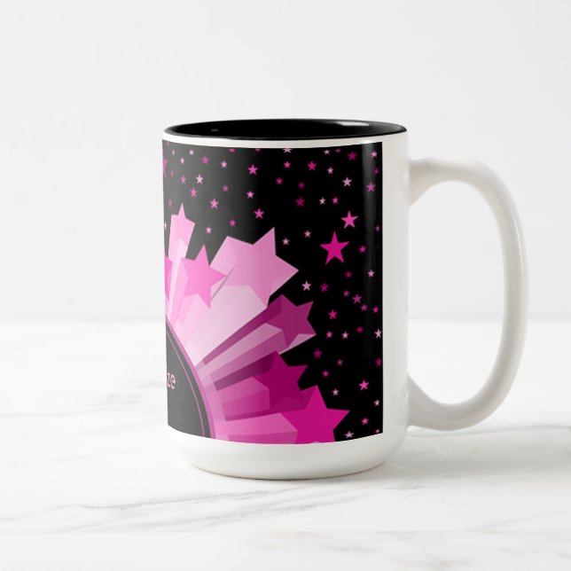 Toneladas De Uma Caneca Rosa De Iniciação (Direita)
