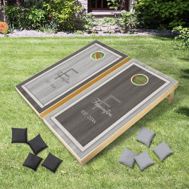 Tono de Madeira Clássico Quadrado Reverso de Teca 