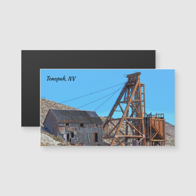 Tonopah Nevada Magnetic Card (Frente/Verso)
