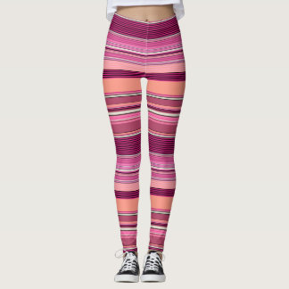 Tons cor-de-rosa Illusion Strike Leggings ★ Psydef