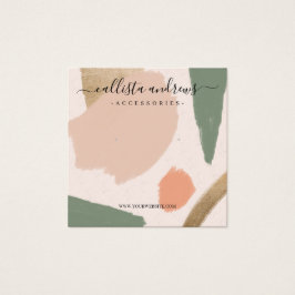 Tons da Terra Abstrato moderna Tons Dourados