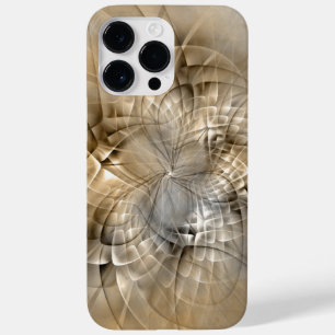 Tons da Terra Textura de Arte Fractal Moderna Abst