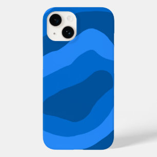 tons de abstrato azul