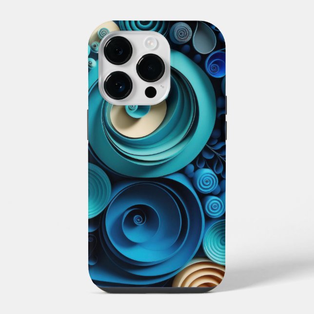 Tons de Azul 3D  (Verso)